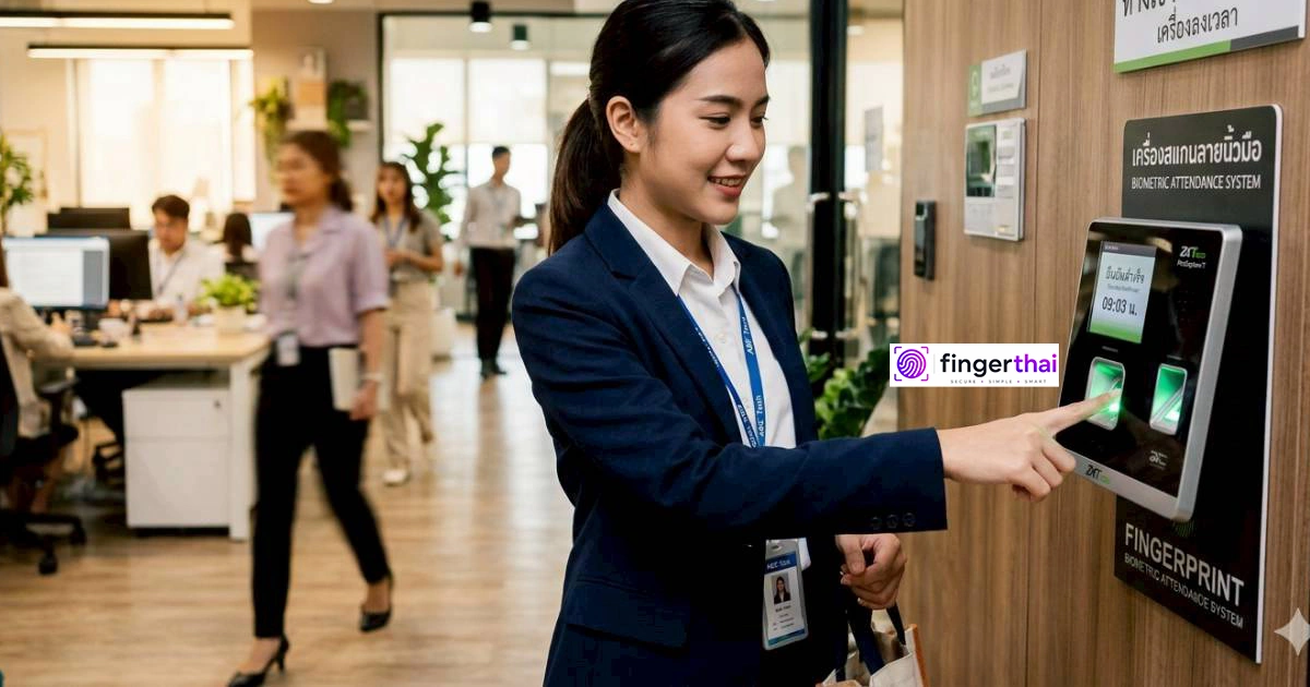 เครื่องสแกนลายนิ้วมือกับ Access Control ต่างกันอย่างไร