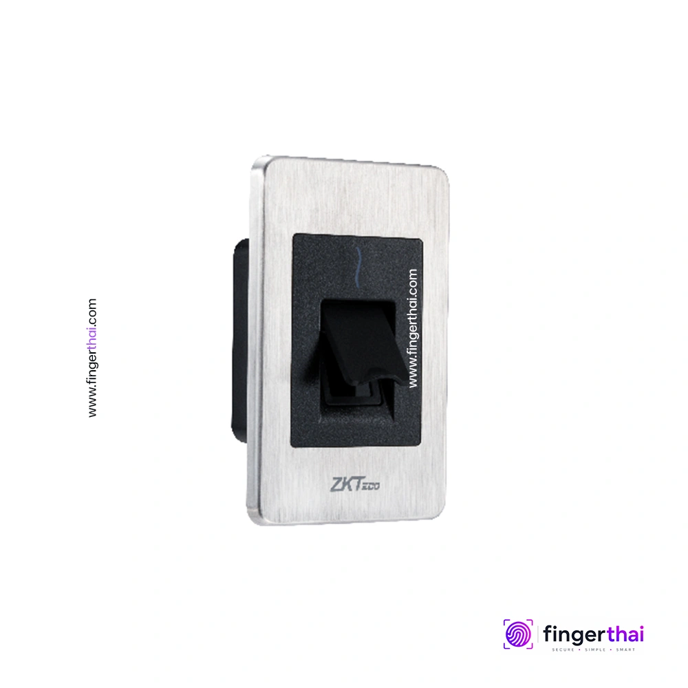 ZKTeco FR1500 เครื่องอ่านลายนิ้วมือและบัตร RFID แบบ Slave Reader สำหรับระบบ Access Control เครื่องสแกนลายนิ้วมือ อุปกรณ์เสริม Accessories  Access Control